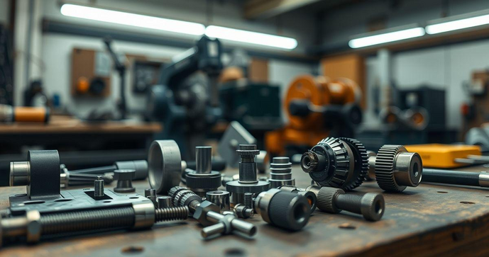Usinagem de peças pequenas é essencial para precisão e eficiência na produção industrial